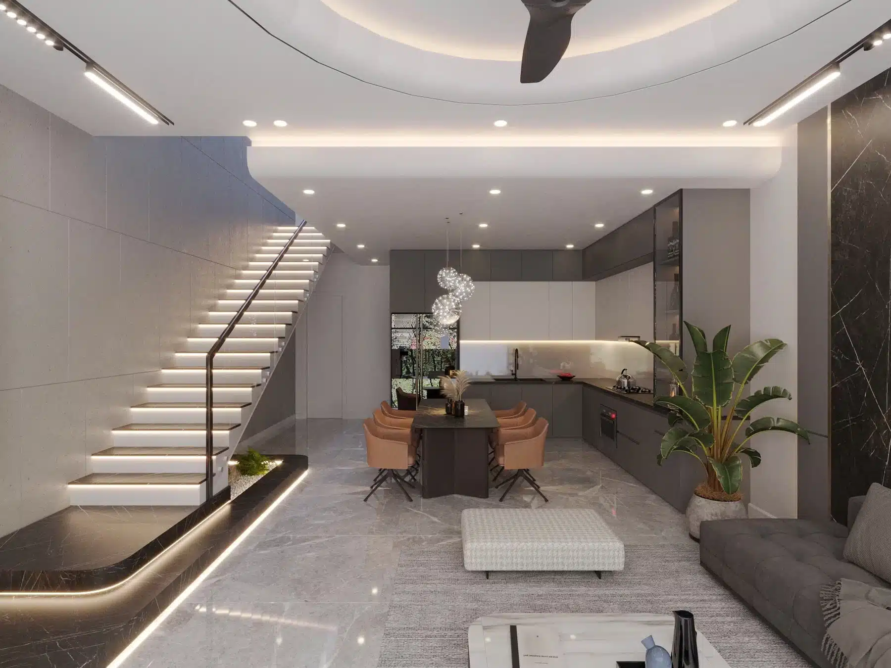 Phòng khách 3 -Thành Trung House